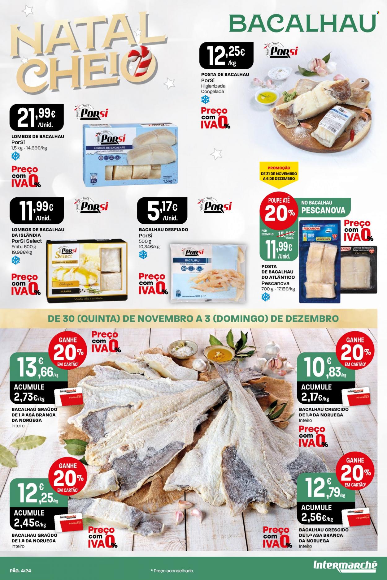 Folheto Intermarché - 30.11.2023 - 6.12.2023. Página 4