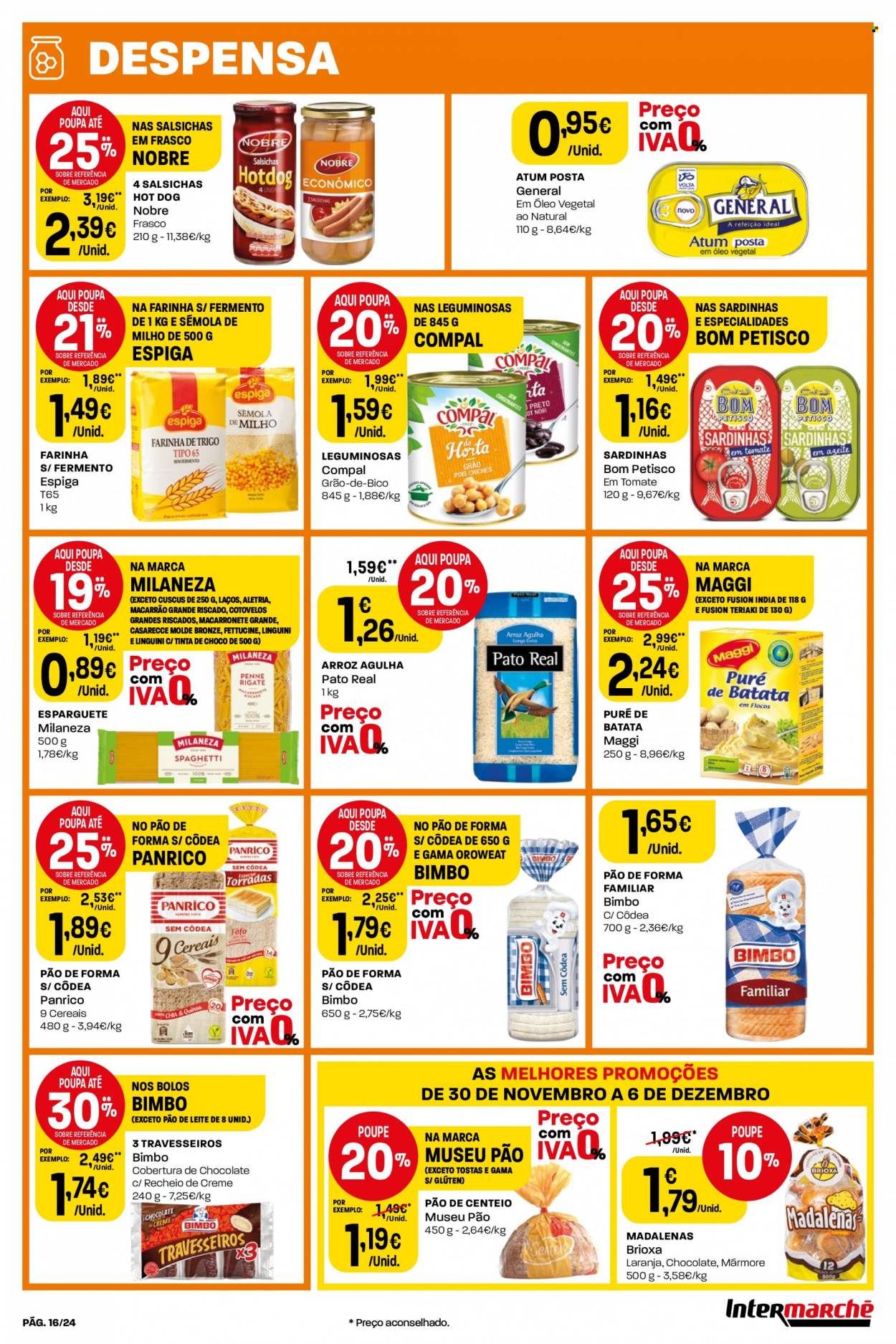 Folheto Intermarché - 30.11.2023 - 6.12.2023. Página 16