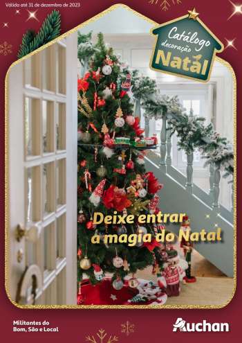 Folheto Auchan - 21.11.2023 - 31.12.2023.
