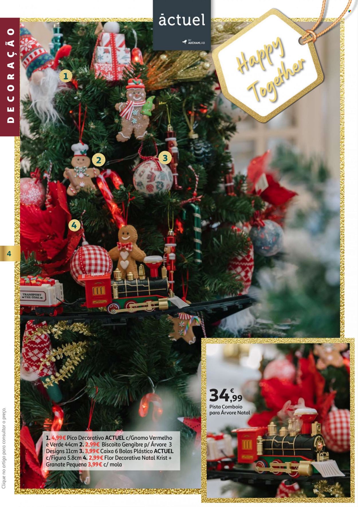 Folheto Auchan - 21.11.2023 - 31.12.2023. Página 4