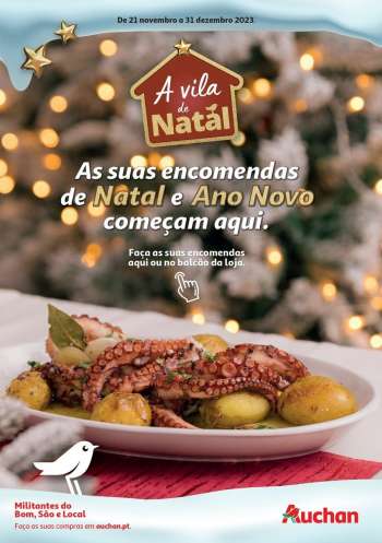Folheto Auchan - 1.12.2023 - 31.12.2023.