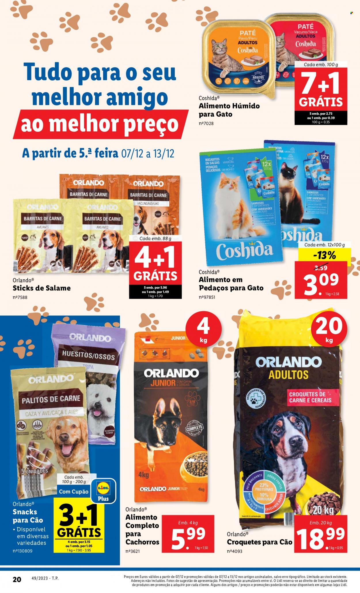 Folheto Lidl - 7.12.2023 - 13.12.2023. Página 20