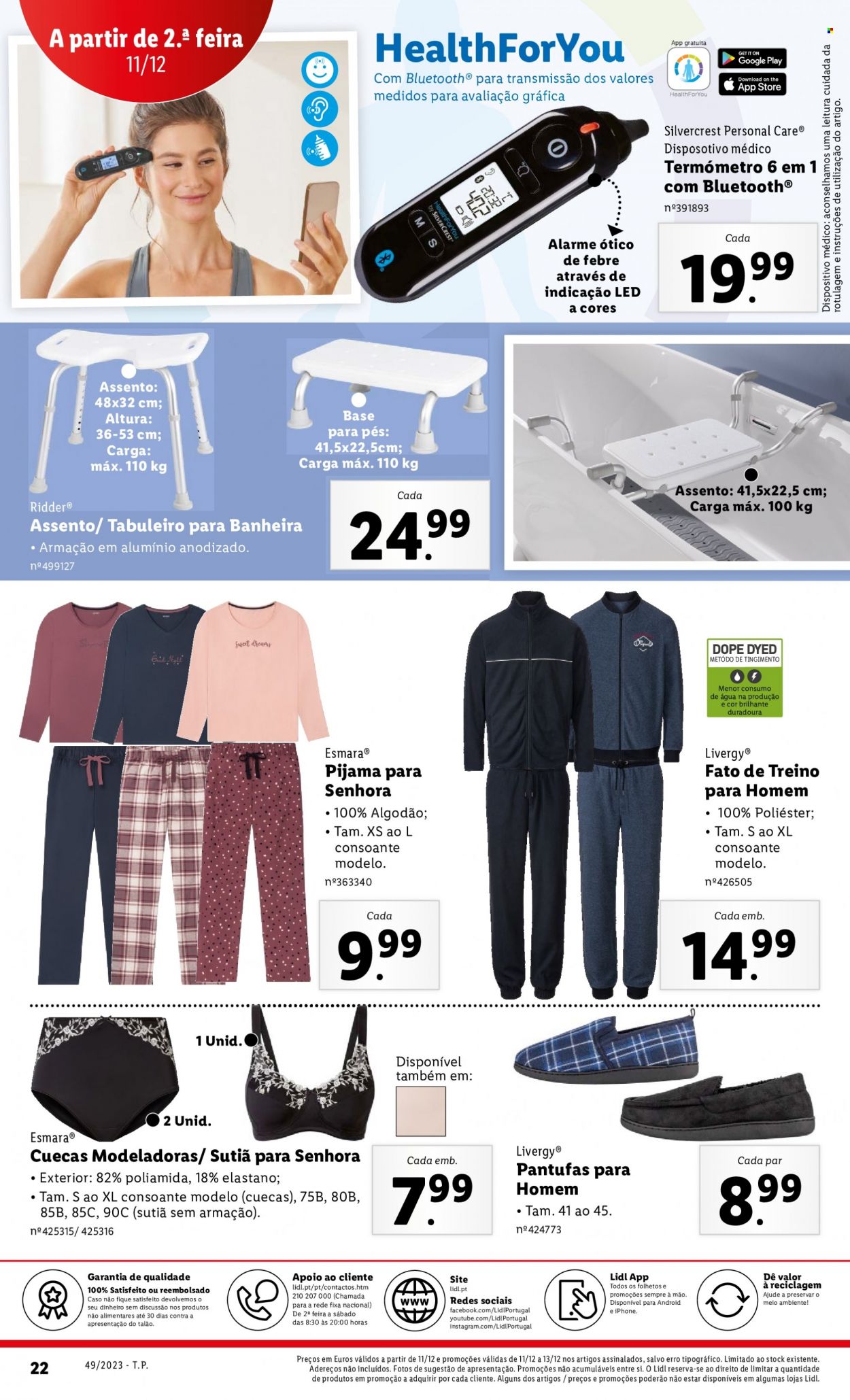 Folheto Lidl - 7.12.2023 - 13.12.2023. Página 22