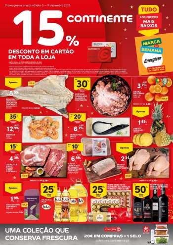 Folheto Continente - 5.12.2023 - 11.12.2023.