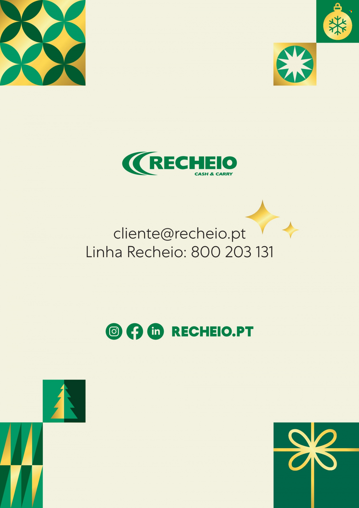 Folheto Recheio - 5.12.2023 - 3.1.2024. Página 12