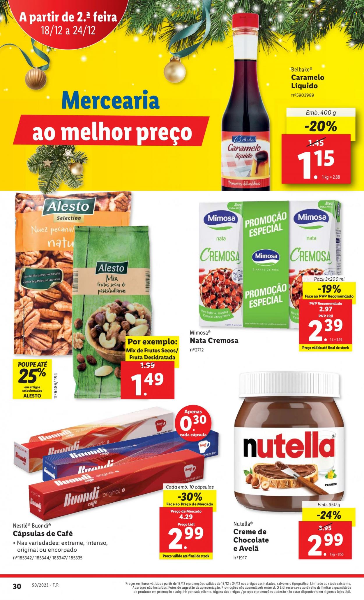 Folheto Lidl - 14.12.2023 - 24.12.2023. Página 30