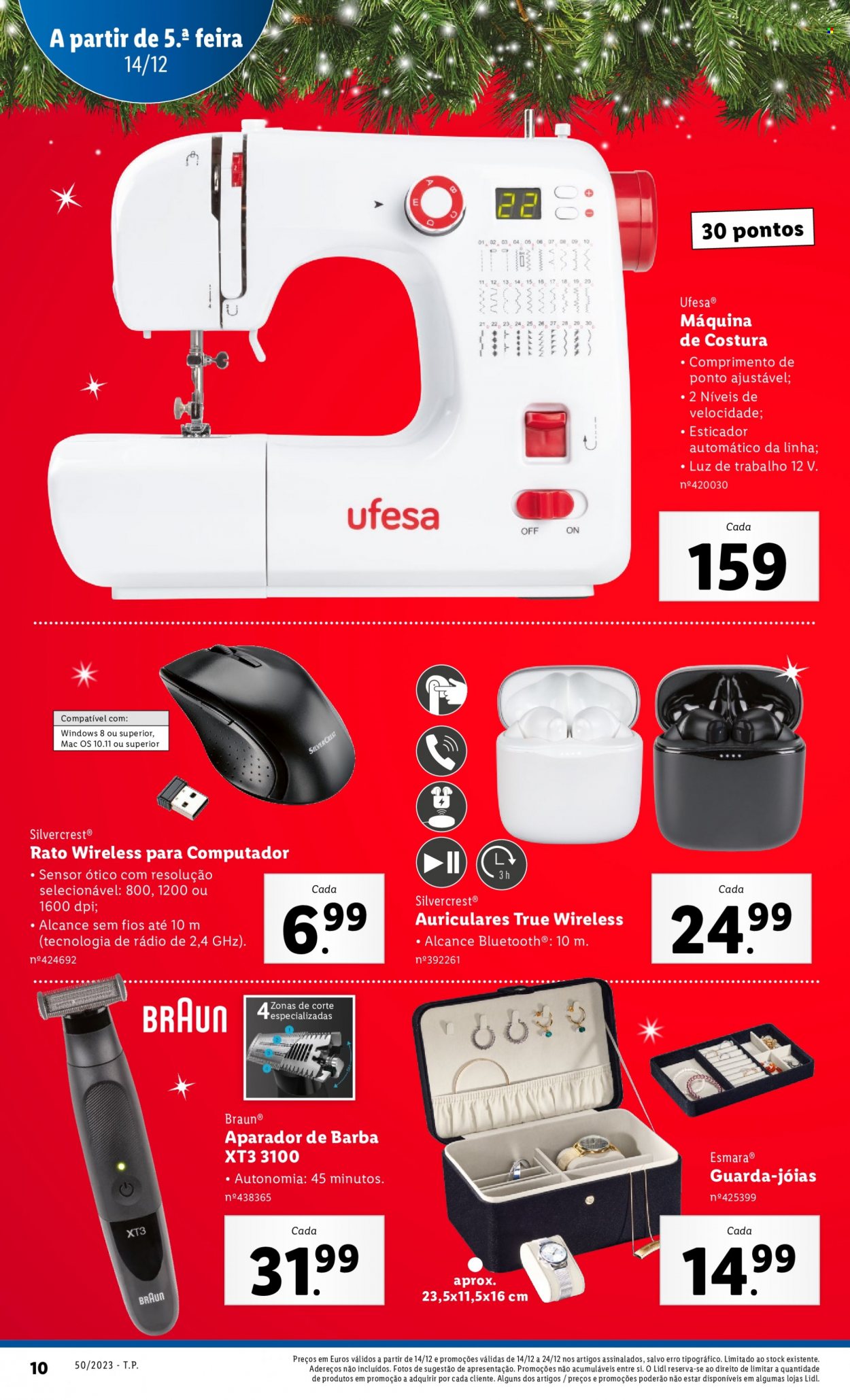 Folheto Lidl - 14.12.2023 - 24.12.2023. Página 10