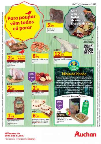 Folheto Auchan - 13.12.2023 - 19.12.2023.