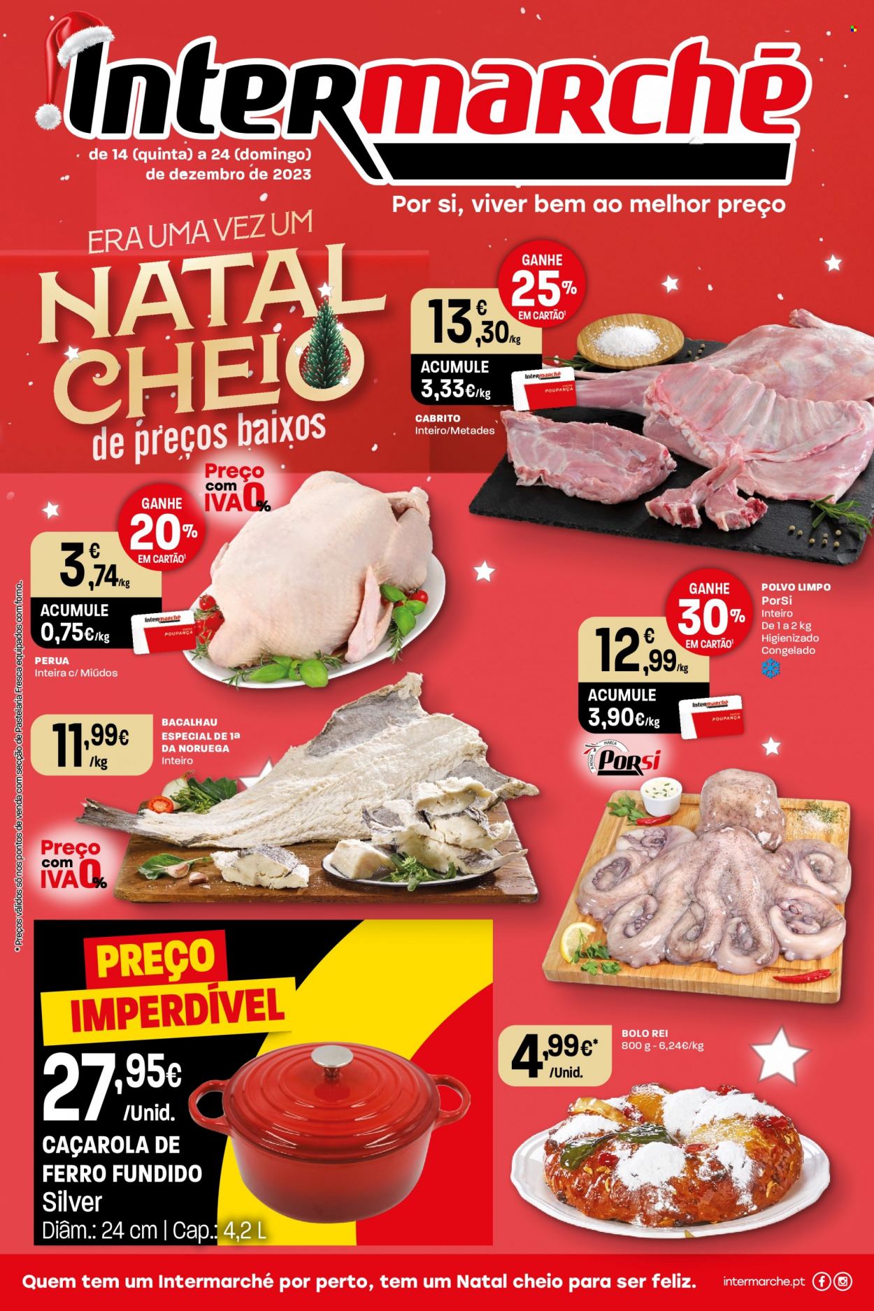Folheto Intermarché - 14.12.2023 - 24.12.2023. Página 1