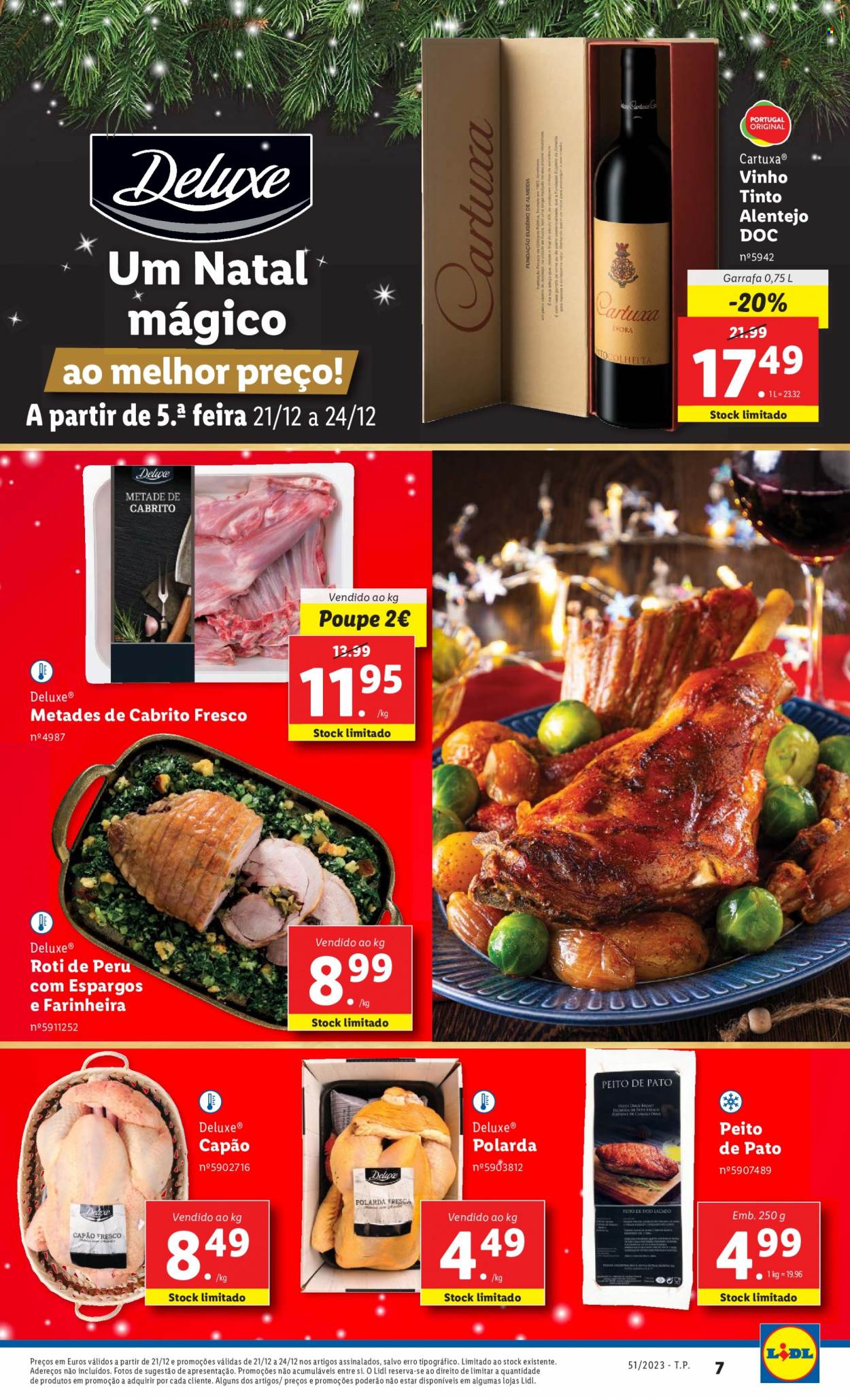 Folheto Lidl - 21.12.2023 - 24.12.2023. Página 7