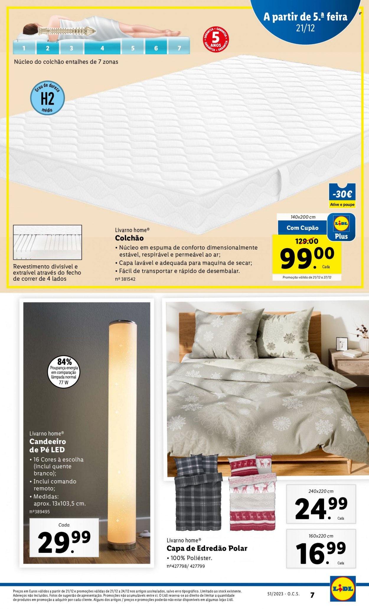 Folheto Lidl - 21.12.2023 - 24.12.2023. Página 7