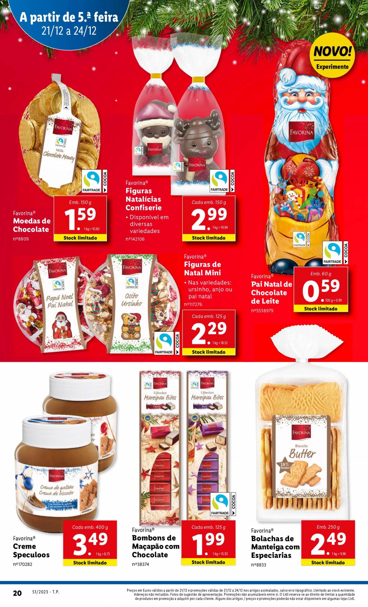 Folheto Lidl - 21.12.2023 - 24.12.2023. Página 42