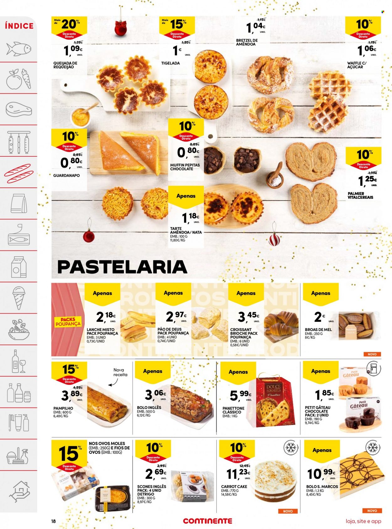 Folheto Continente - 19.12.2023 - 25.12.2023. Página 20