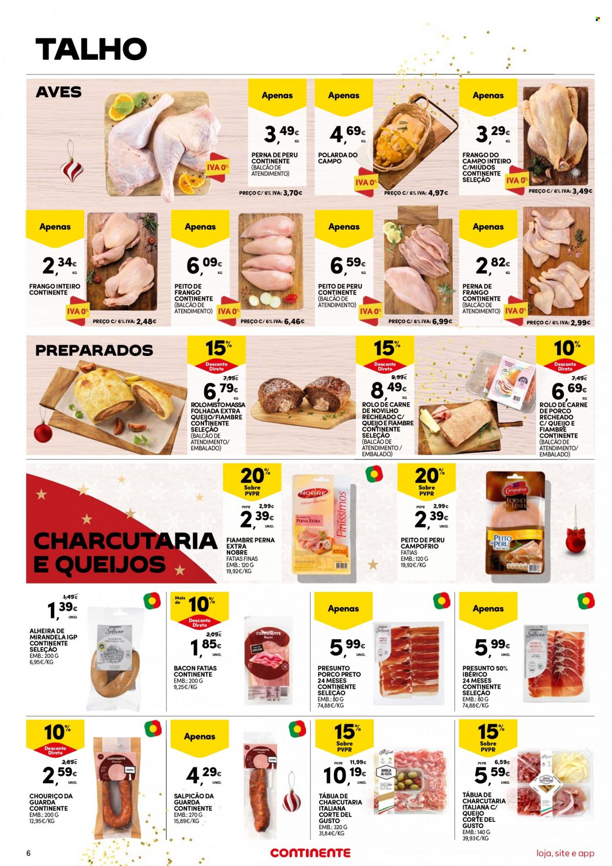 Folheto Continente Bom Dia - 19.12.2023 - 25.12.2023. Página 8
