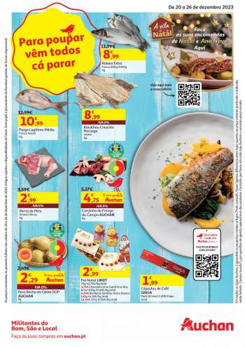 Folheto Auchan - 20.12.2023 - 26.12.2023.