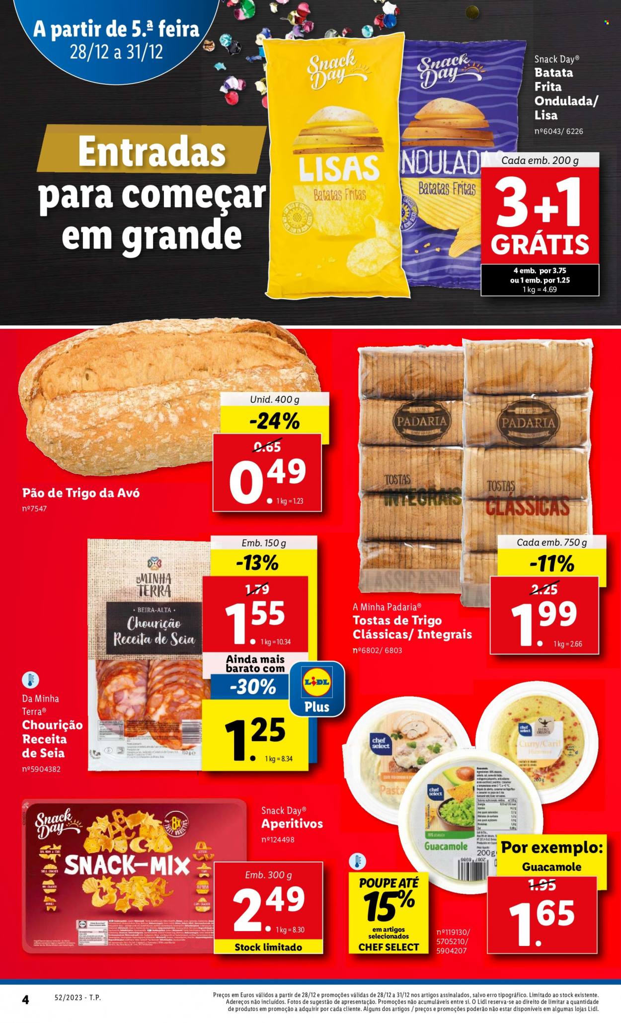 Folheto Lidl - 28.12.2023 - 7.1.2024. Página 4
