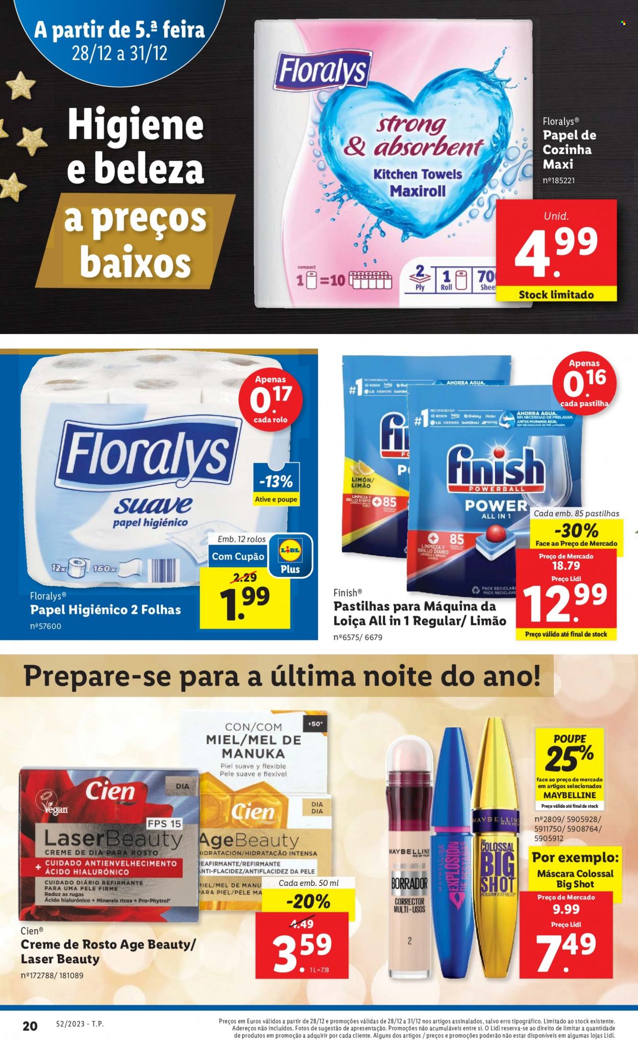 Folheto Lidl - 28.12.2023 - 7.1.2024. Página 20