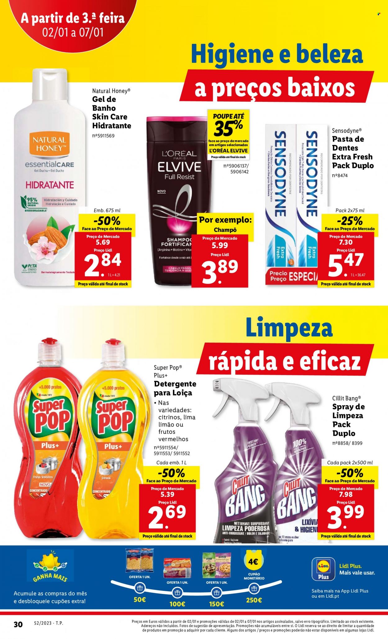 Folheto Lidl - 28.12.2023 - 7.1.2024. Página 30