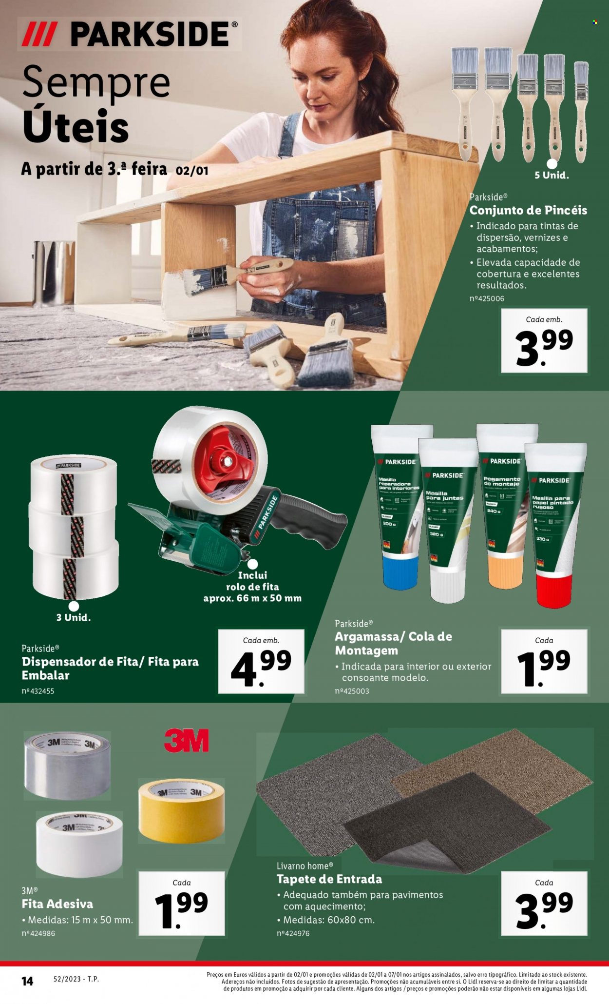 Folheto Lidl - 28.12.2023 - 7.1.2024. Página 44