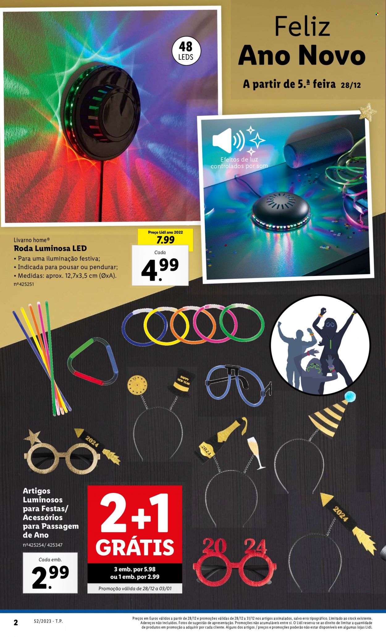 Folheto Lidl - 28.12.2023 - 7.1.2024. Página 2