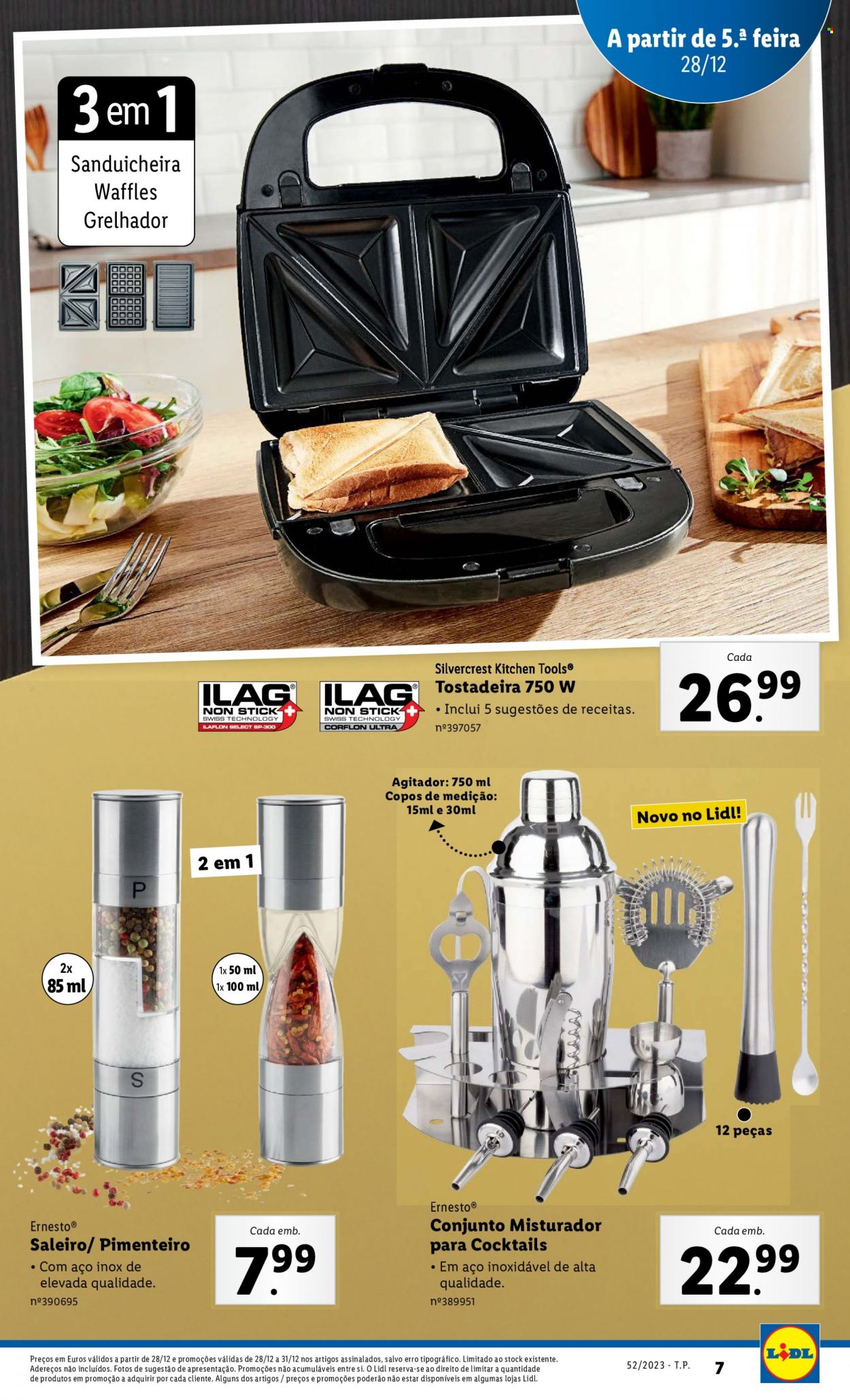 Folheto Lidl - 28.12.2023 - 7.1.2024. Página 7