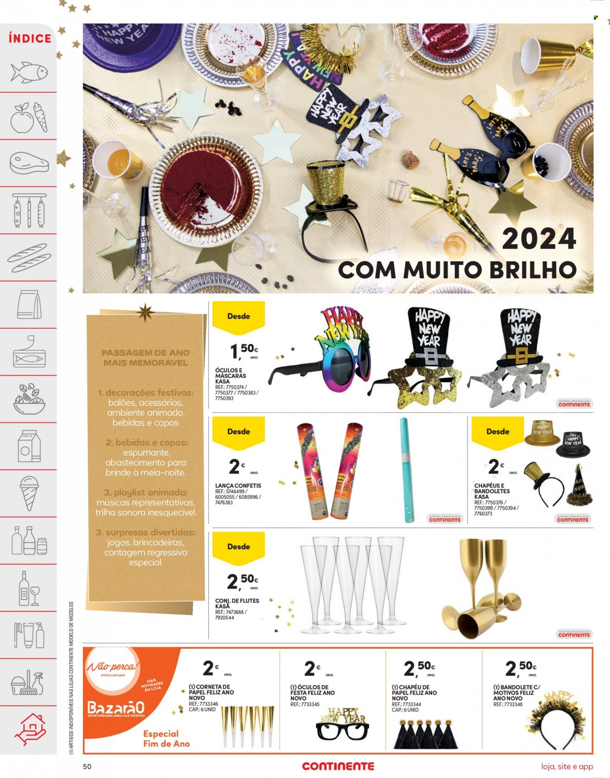 Folheto Continente - 26.12.2023 - 31.12.2023. Página 50