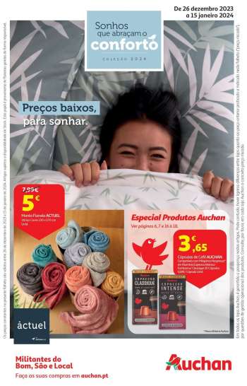 Folheto Auchan - 26.12.2023 - 15.1.2024.