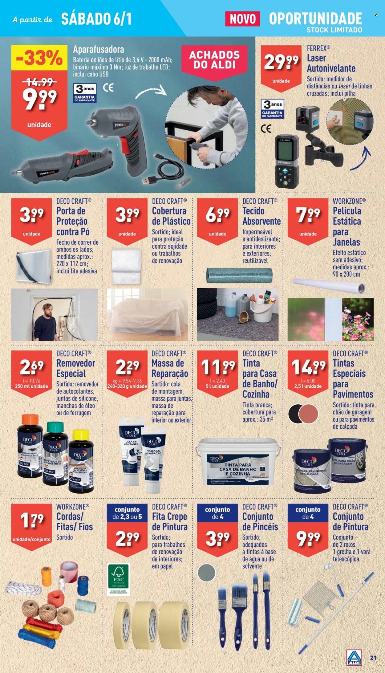 Folheto Aldi - 3.1.2024 - 9.1.2024. Página 21