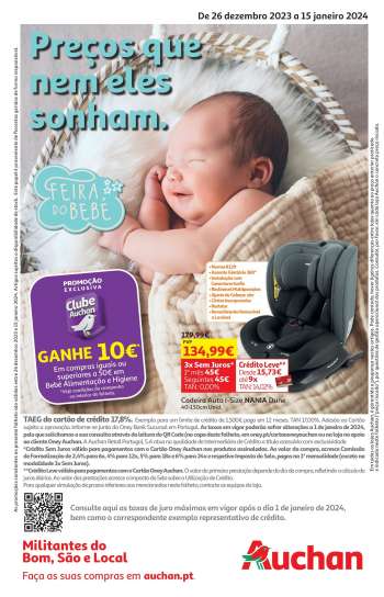 Folheto Auchan - 26.12.2023 - 15.1.2024.
