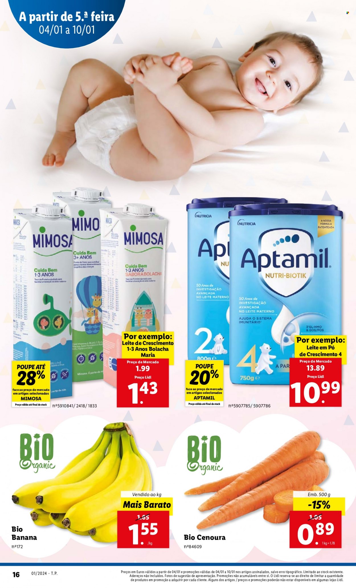 Folheto Lidl - 4.1.2024 - 10.1.2024. Página 16