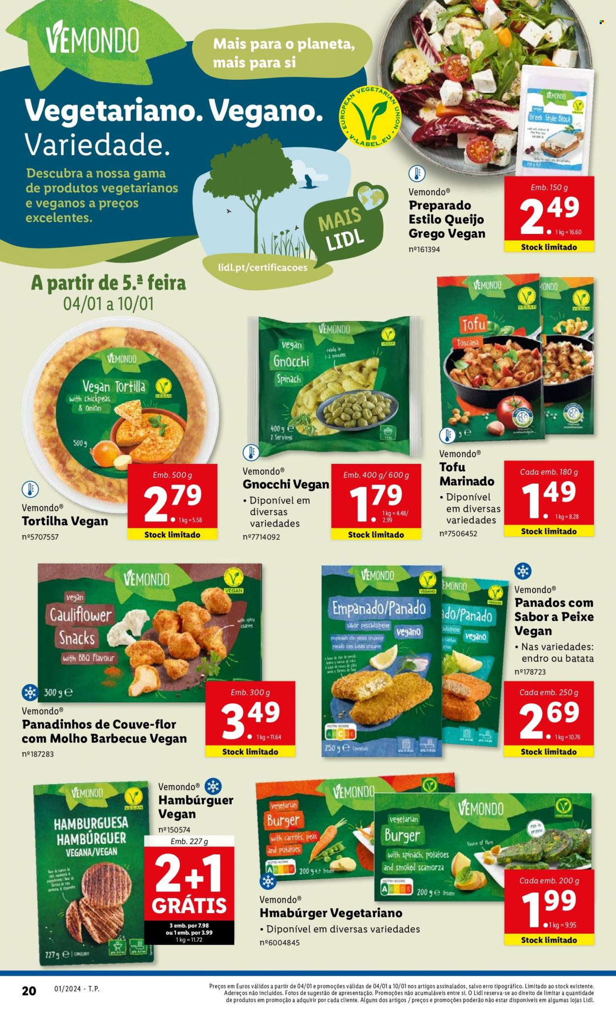 Folheto Lidl - 4.1.2024 - 10.1.2024. Página 20