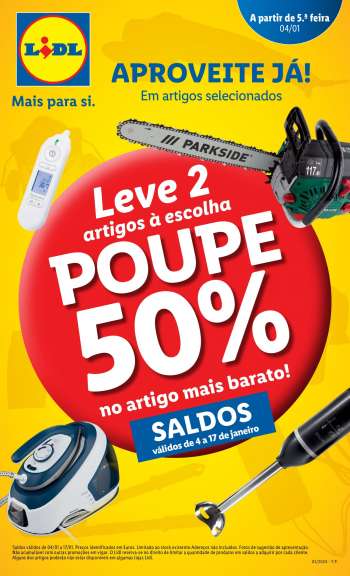Folheto Lidl - 4.1.2024 - 10.1.2024.