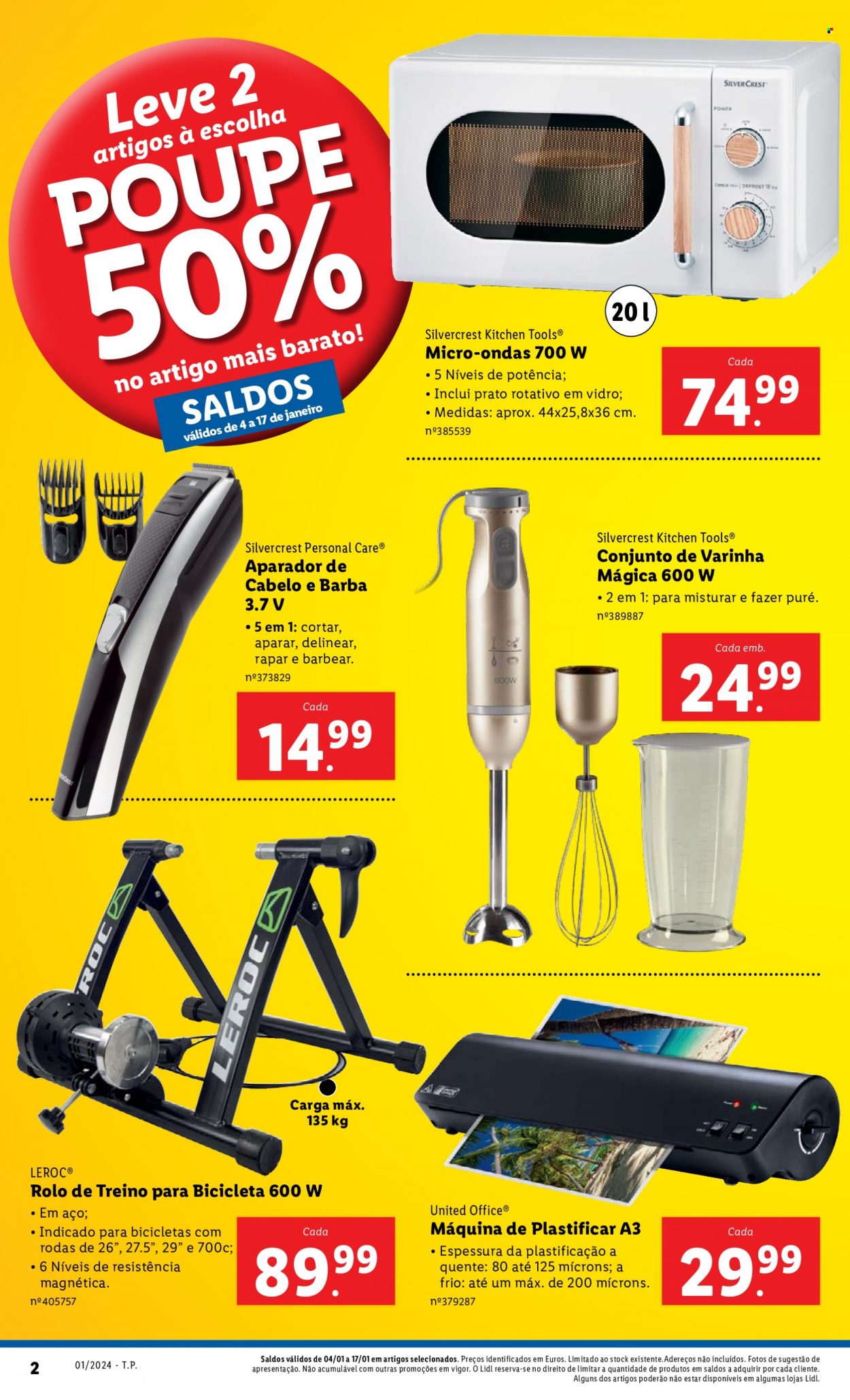 Folheto Lidl - 4.1.2024 - 10.1.2024. Página 2