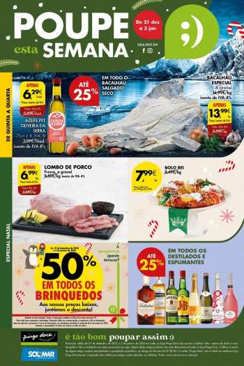 Folheto Pingo Doce - 21.12.2023 - 3.1.2025.