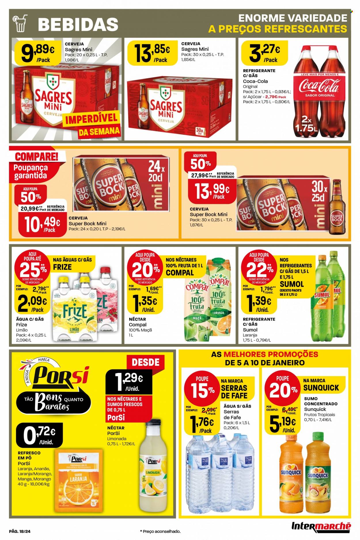 Folheto Intermarché - 5.1.2024 - 10.1.2024. Página 18