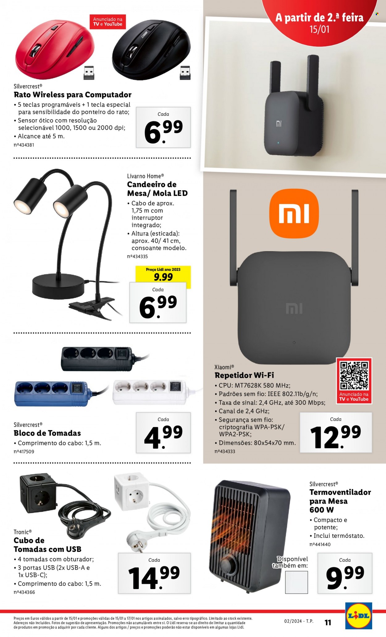 Folheto Lidl - 11.1.2024 - 17.1.2024. Página 43