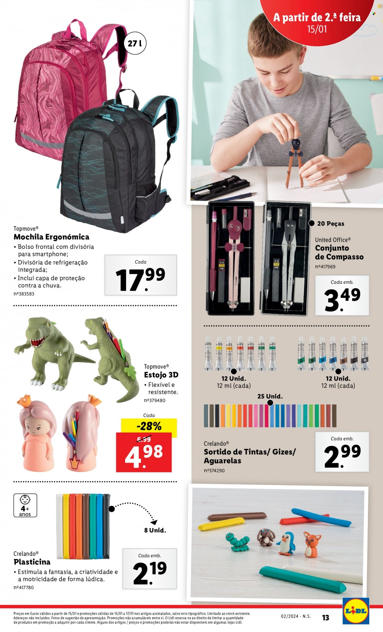 Folheto Lidl - 11.1.2024 - 17.1.2024. Página 45