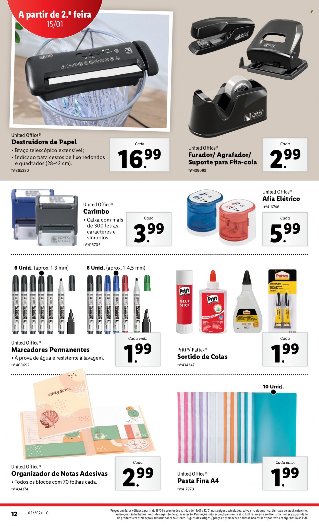 Folheto Lidl - 11.1.2024 - 17.1.2024. Página 12