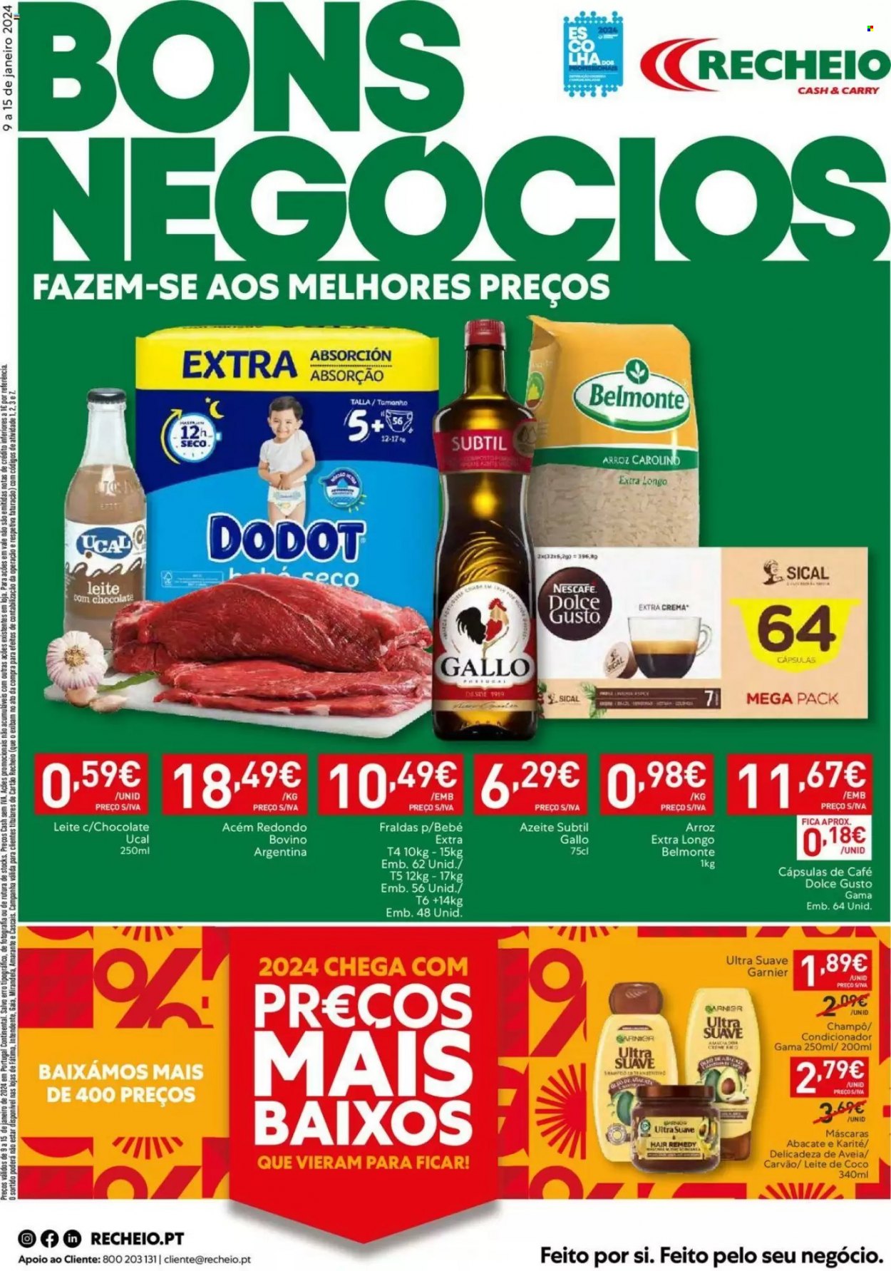 Folheto Recheio - 9.1.2024 - 15.1.2024. Página 1