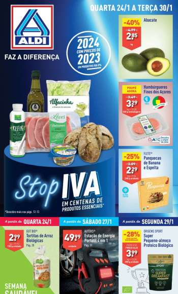 Folheto Aldi - 24.1.2024 - 30.1.2024.