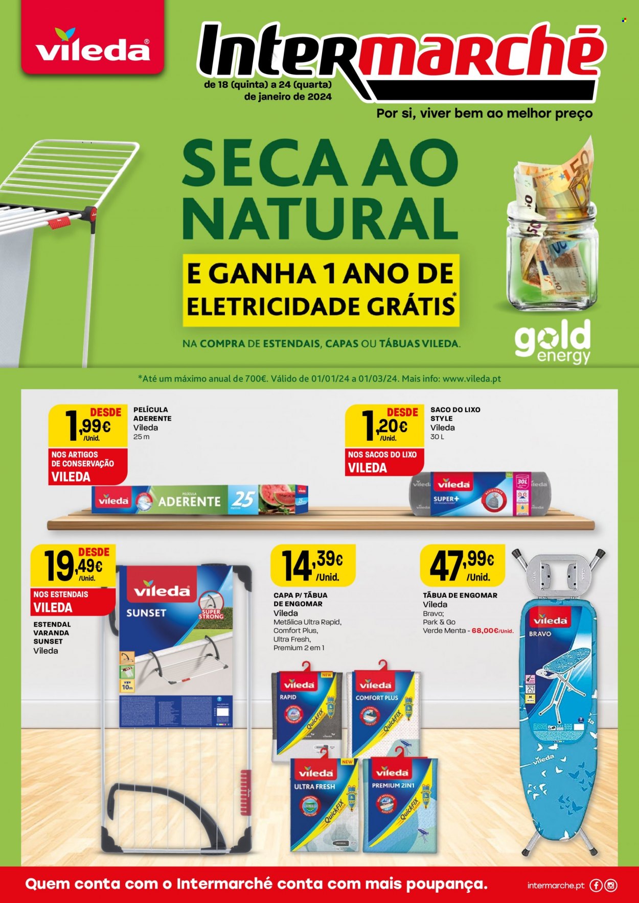 Folheto Intermarché - 18.1.2024 - 24.1.2024. Página 1