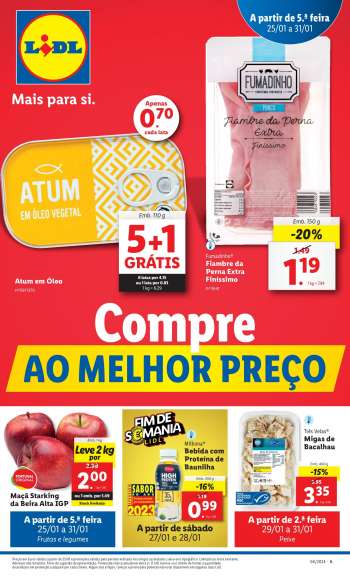 Folheto Lidl - 25.1.2024 - 31.1.2024.