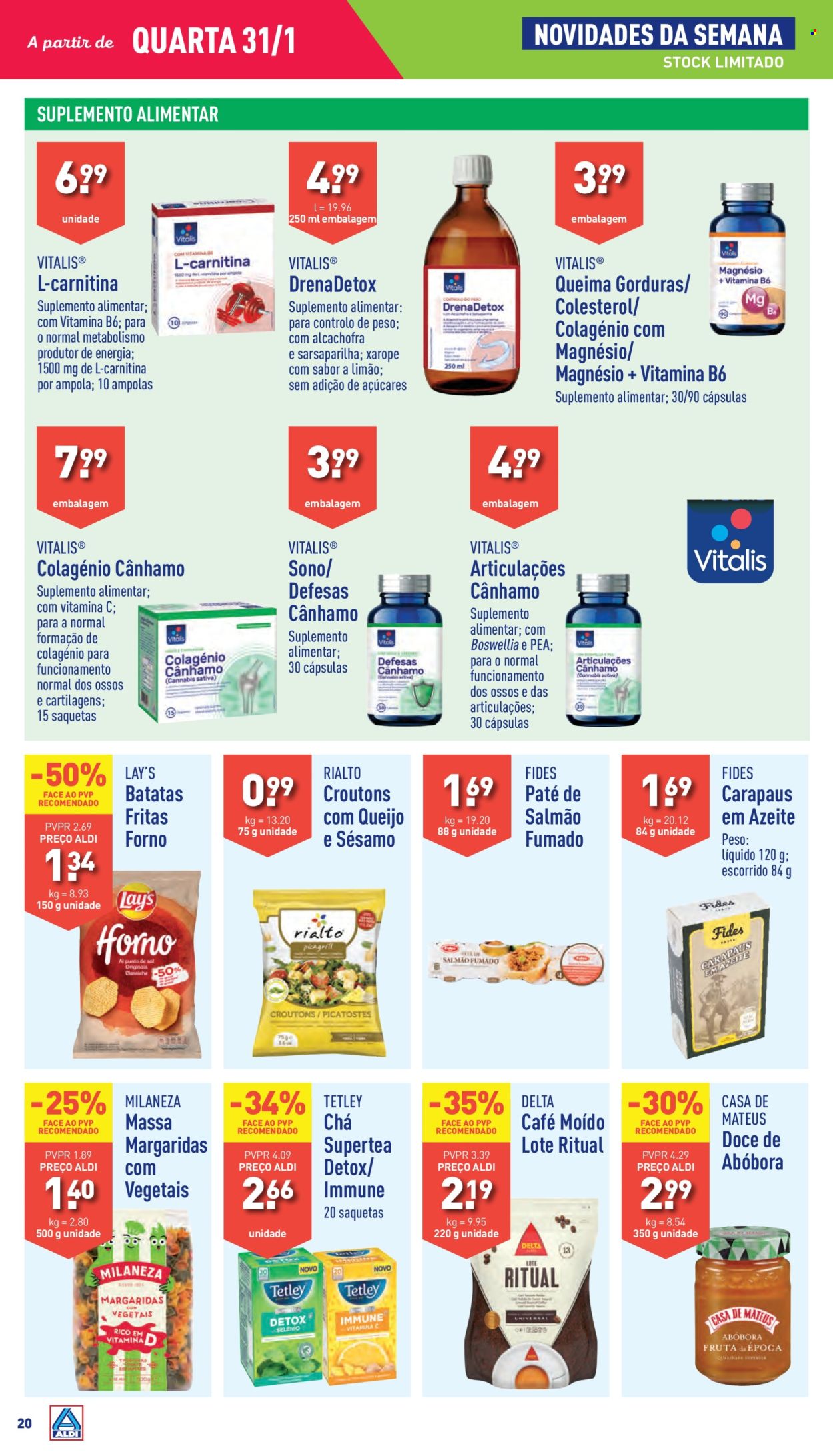 Folheto Aldi - 31.1.2024 - 6.2.2024. Página 20