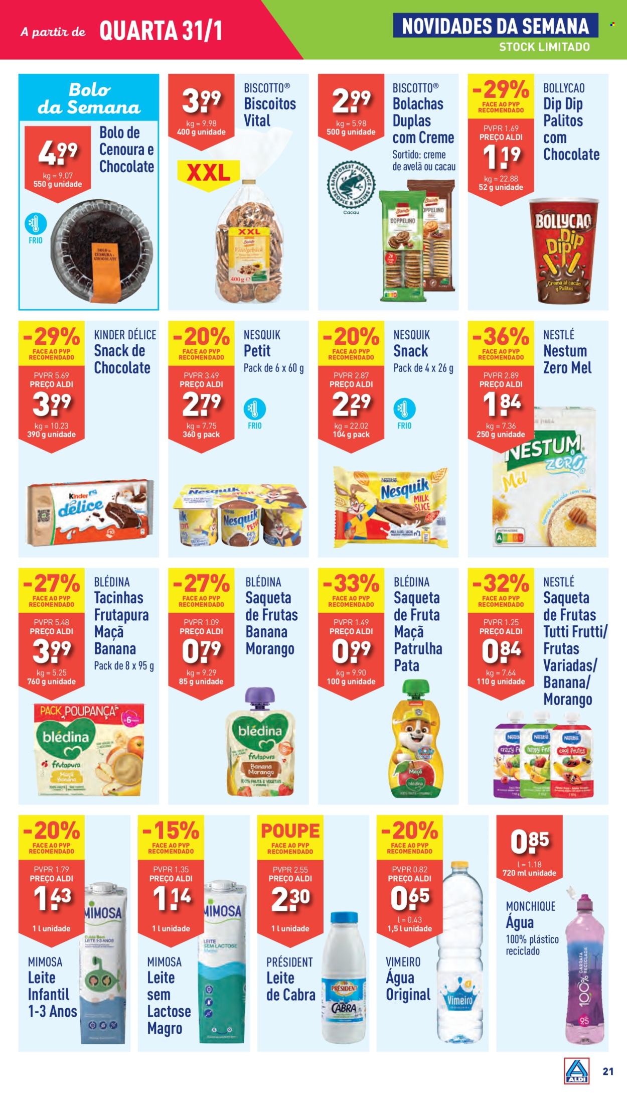 Folheto Aldi - 31.1.2024 - 6.2.2024. Página 21
