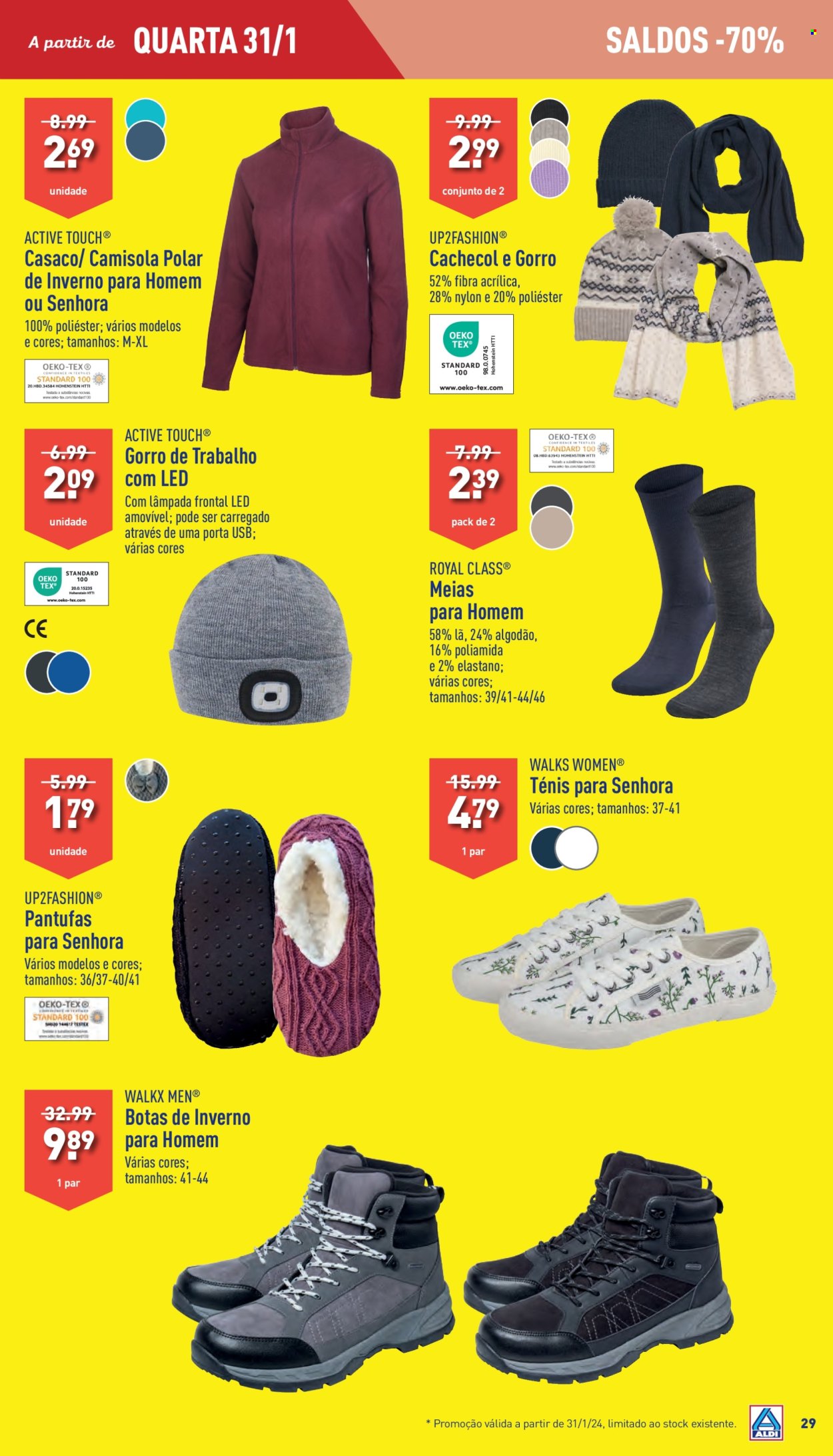 Folheto Aldi - 31.1.2024 - 6.2.2024. Página 29