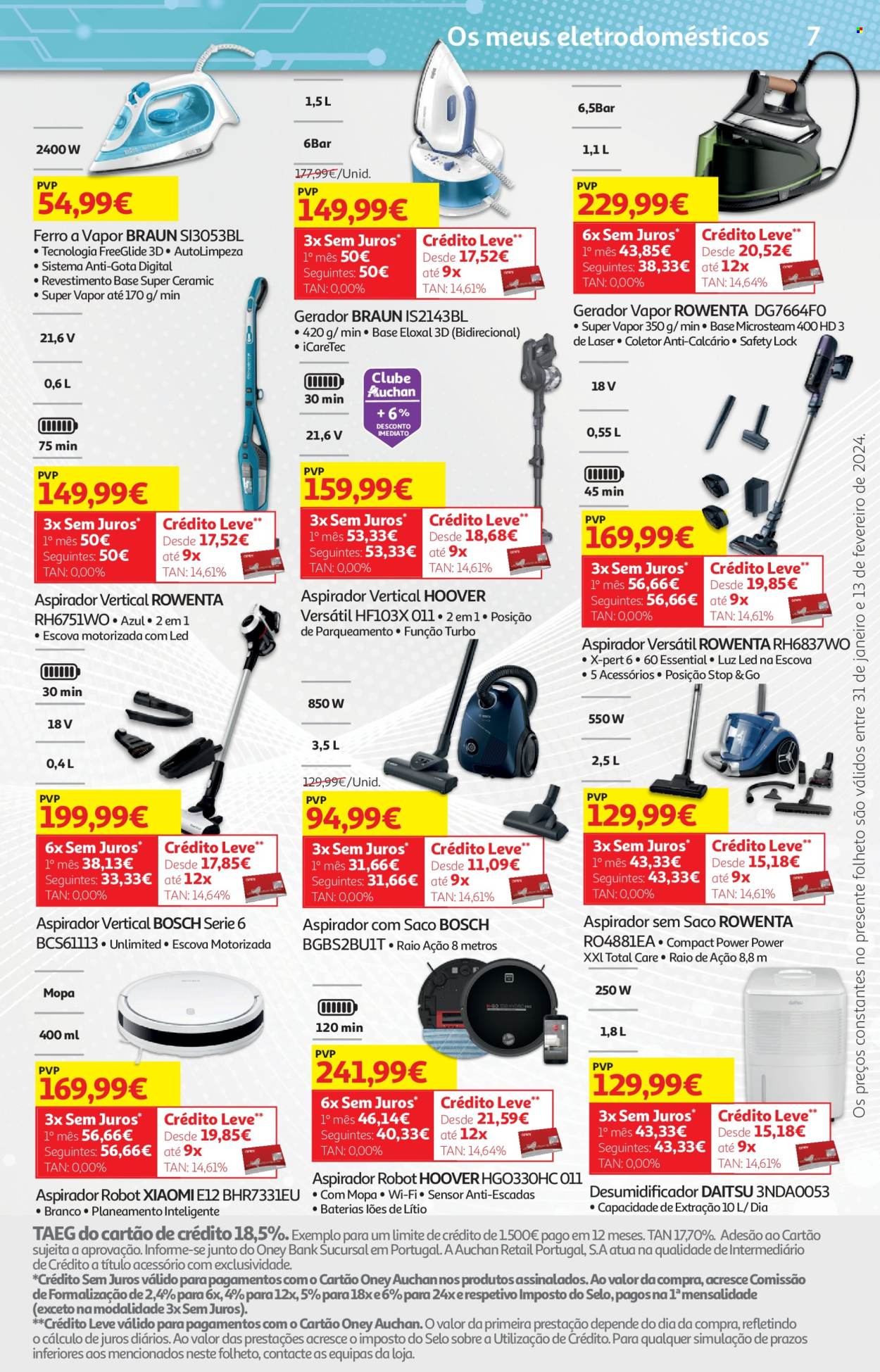 Folheto Auchan - 31.1.2024 - 13.2.2024. Página 38