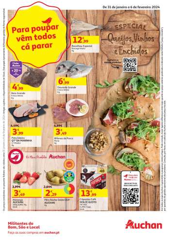 Folheto Auchan - 31.1.2024 - 6.2.2024.