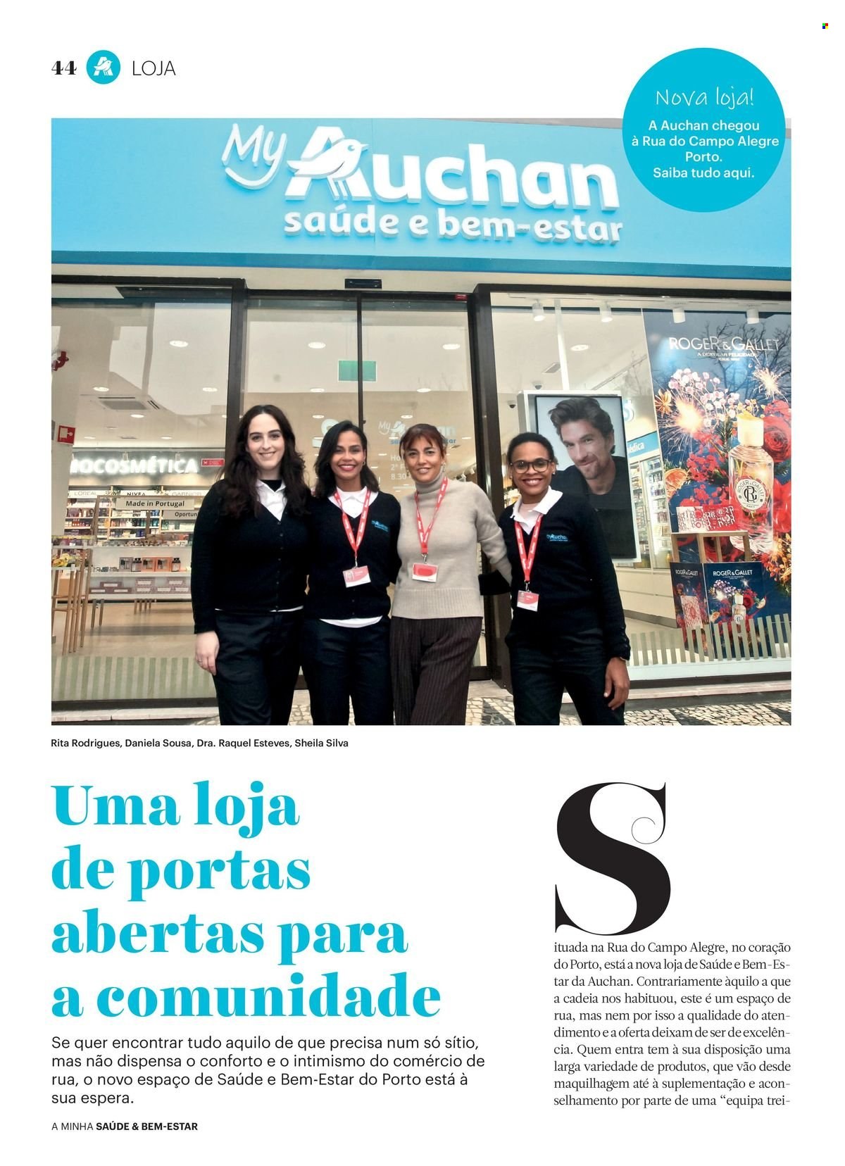 Folheto Auchan - 31.1.2024 - 1.3.2024. Página 44