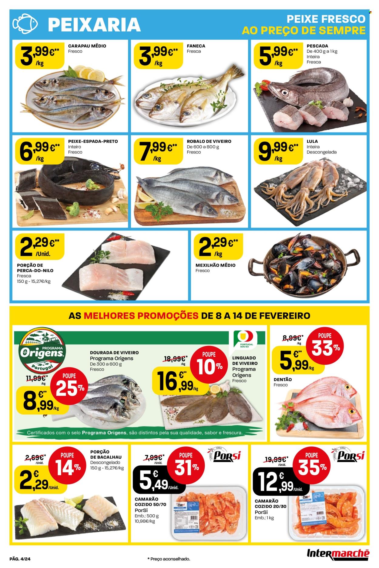 Folheto Intermarché - 8.2.2024 - 14.2.2024. Página 4
