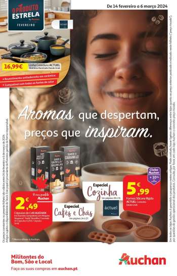 Folheto Auchan - 14.2.2024 - 6.3.2024.